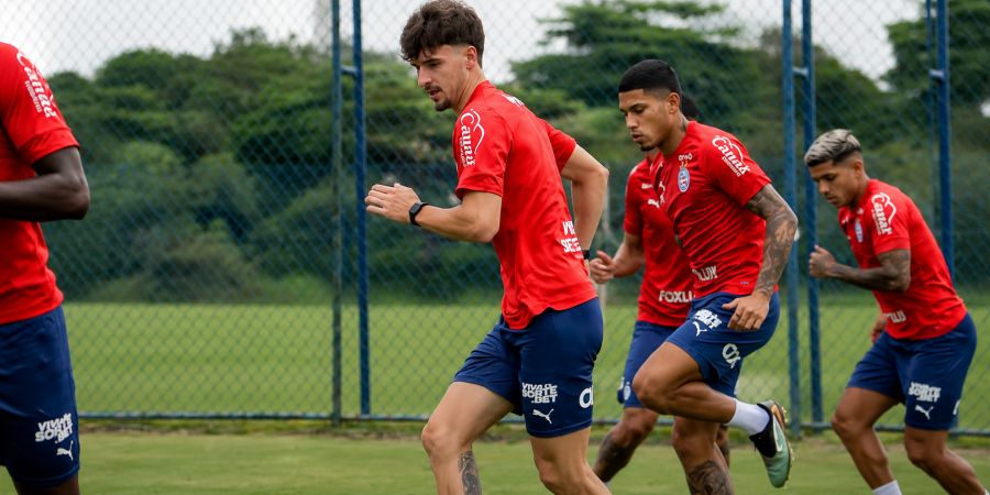 Bahia se reapresenta nesta terça-feira e inicia preparação para enfrentar o Vasco