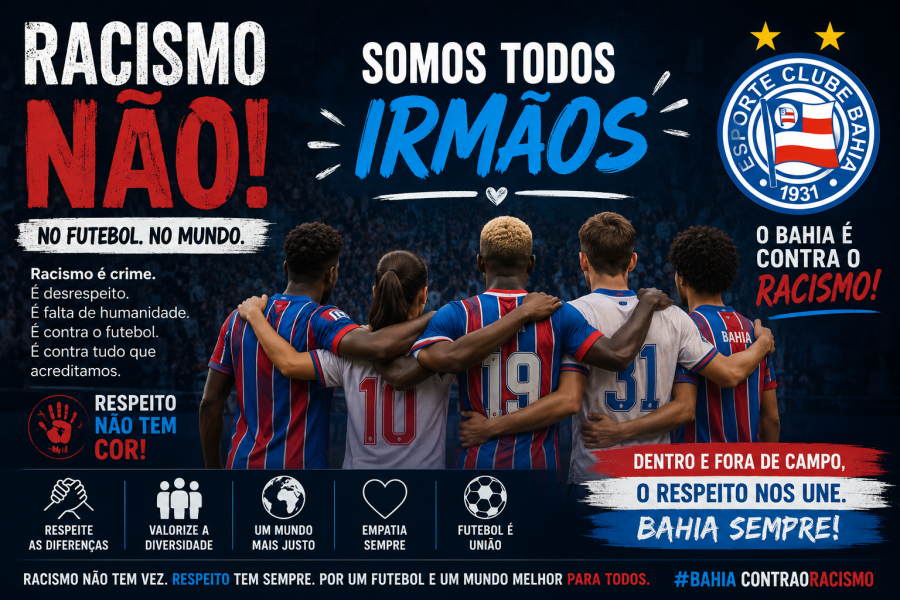 NÃO AO RACISMO NO FUTEBOL
