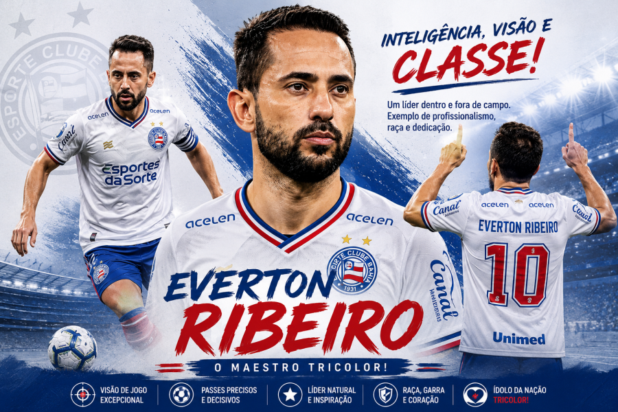 O SUPER CRAQUE EVERTON RIBEIRO