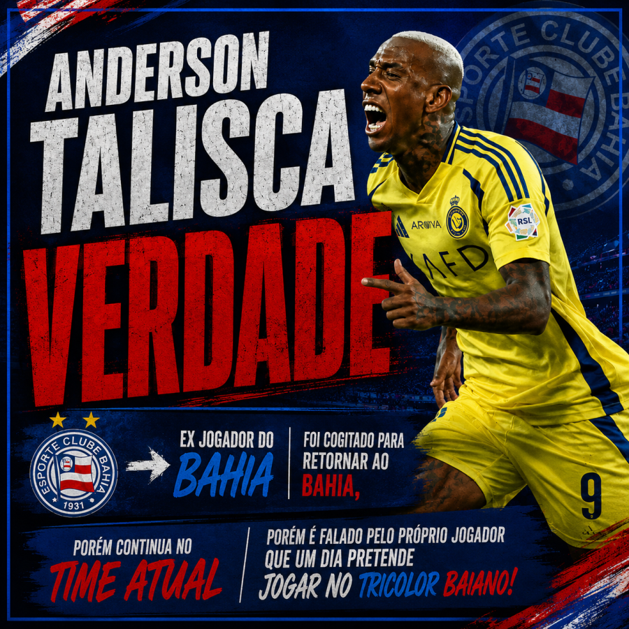 VERDADE QUE TALISCA DESEJA UM DIA DEFENDER O TRICOLOR