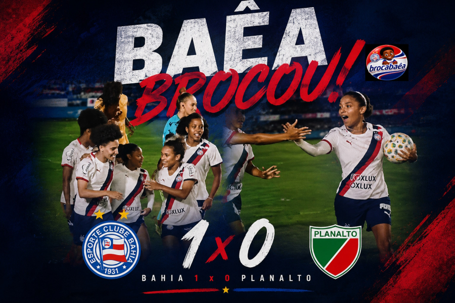 O BAÊA BROCOU !!!