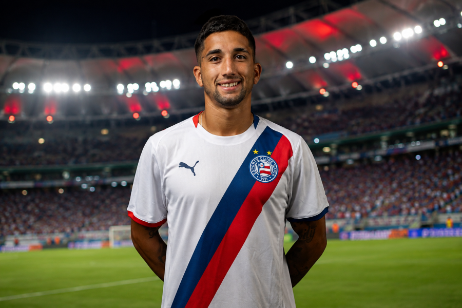 Kike Olivera deixa o Bahia e está de malas prontas para o Nacional