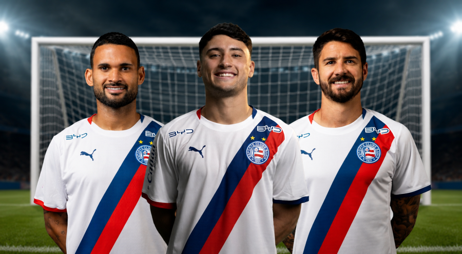 Bahia precisa unir experiência e juventude no comando do ataque